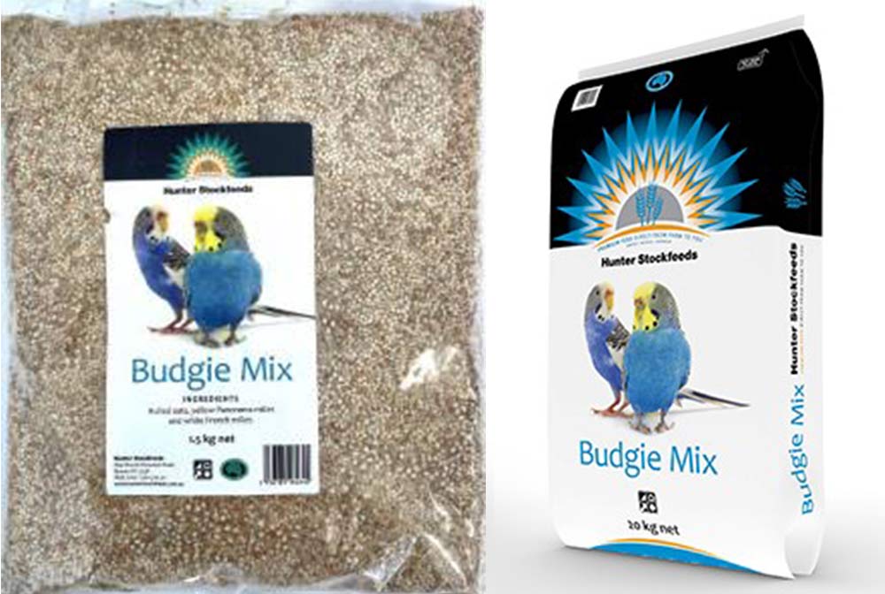 Budgie Mix - Bird Seed - Hunter Premium Produce