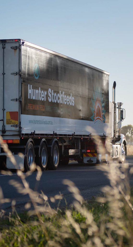 Hunter Premium Produce Delivery Truck
